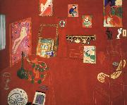 Henri Matisse Red studio oil painting artist